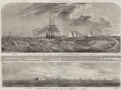 Kronstadt door Oswald Walters Brierly